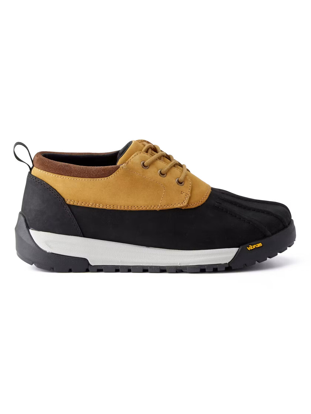Huckberry All-Weather Waterproof Duckboot Low Size 8 Tan/Black